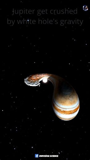 180K views · 1.5K reactions | Jupiter VS White Hole #UniverseScience | Universe Science | Facebook