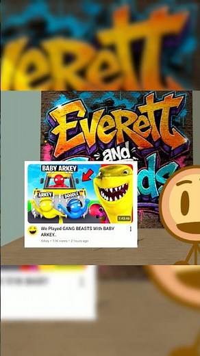Everett Reacts to Doodle and Arkey!