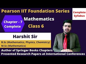 Pearson IIT Foundation Series Class-6 Chapter - 7 (Complete) | IIT Foundation Mathematics | Olympiad