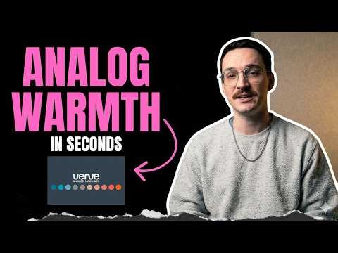Add analog warmth & grit to your tracks (UA verve analog machines)
