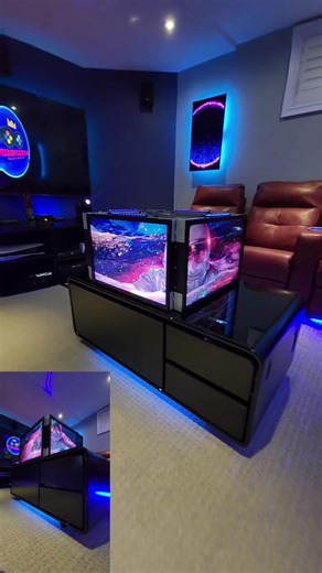 High-Tech Futuristic Game Room Setup Review