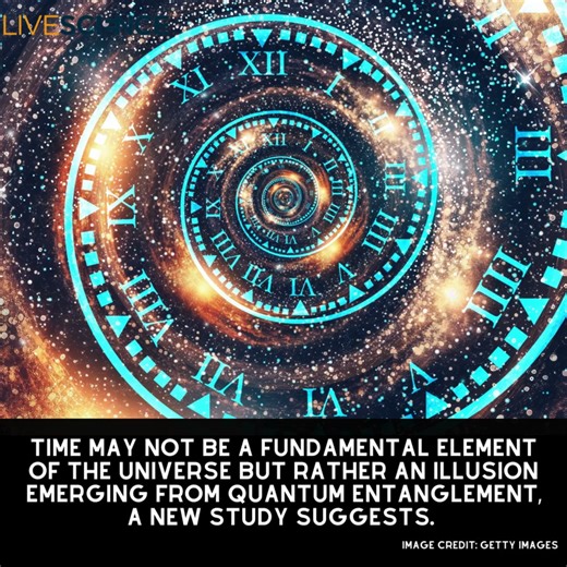 7.1K views · 96 reactions | Physicists have struggled to understand the nature of time since the field began. But a new theoretical study suggests time could be an illusion woven at the quantum level. Learn more https://trib.al/pd5D2Ti | LiveScience | Facebook
