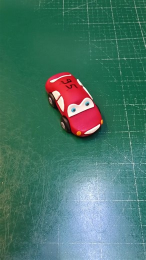 How to make fondant car / car cake / cake topper #fondant #red #car #cake