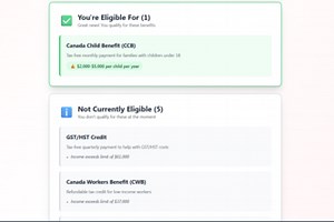 CANADIAN TAX & BENEFITS AI ELIGIBILITY CHECKER