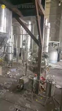 Processing 1T Per Day Turnkey High-Purity Nicotine Solvent Extraction Production Line #nicotine