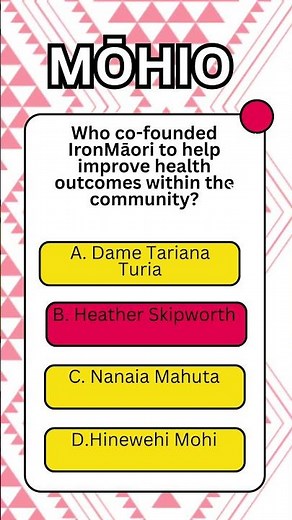 Māori Quiz Questions | Sports
