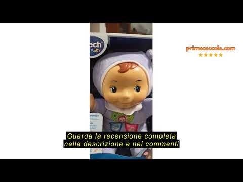 Recensione del VTech Robi, la Mia Prima Bambola Interattiva, Peluche con Luce Notturna Bambini, Luce