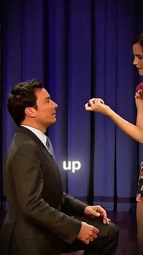 Emma Watson Teaches Jimmy Fallon How to Dance! 💃✨ #emmawatson