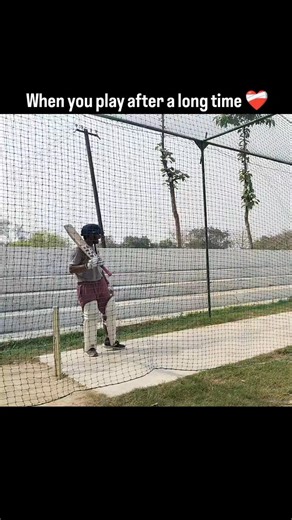 bahut dino baad cricket khela 🔥