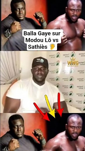 🛑Balla Gaye 2 🦻 #SenegaleseWrestling #Shorts #Lamb