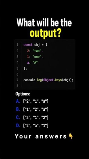 Only 1% developers get this right 😳 #coding #javascript #interview #programming #dsa #shorts