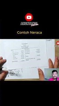 Contoh Neraca