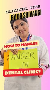 3.1K views · 63 reactions | How to Manage Anger in Dental Clinic? Tips and Tricks by Dr Shivangi   #dentalmeme #dentist #dentistry #dentistlife #medicaljokes #medicalhumor #dentalcollege #orthodontist #funnydoc #dentcasm | Aman Singh | Facebook