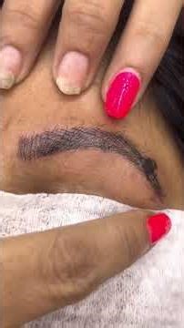 Micro Blading 📲 9599043291 #eyebrows #microblading #microneedlingbeforeandafter