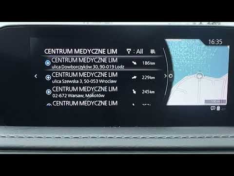 Wie navigiere ich im Mazda CX-30 zu Sonderzielen (POI)?
