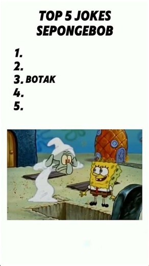5 jokes spongebob