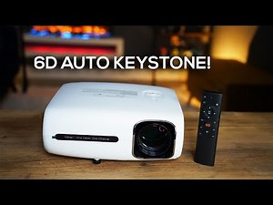 Yaber V7 Pro Projector Review! (6D Auto Keystone is great)!