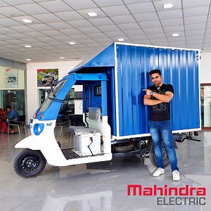 Electric Loader Three Wheeler - Mahindra Treo #electric #electricity #electriccar #electricbike #electricfoods #electricforest #electricvehicle | King Indian