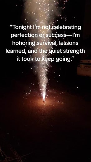 Tonight isn’t about perfection or success. It’s about survival, the lessons that shaped me, and the quiet strength it took to keep going. Here’s to closing the year with grace 🤍#NewYearsEve #EndOfTheYear #QuietStrength #SurvivalMode #LessonsLearned