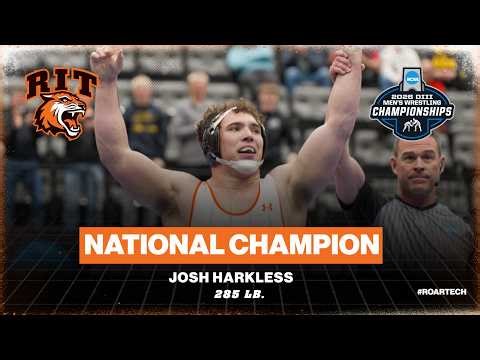 Wrestling: Josh Harkless wins 285 lb. National Championship