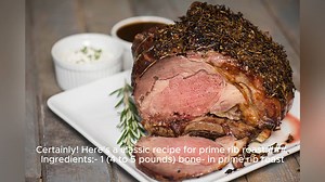 prime rib roast recipe