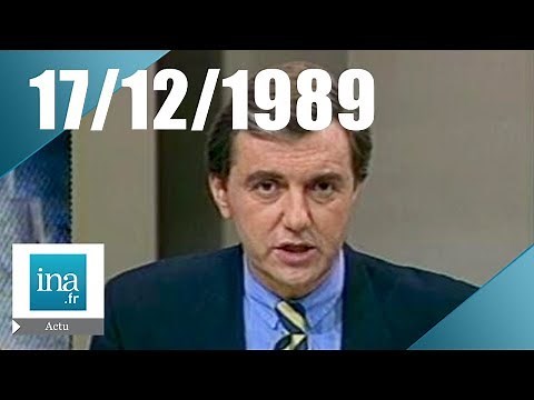 8 p.m. Antenna 2 of December 17, 1989: Storm over Europe | INA Archive