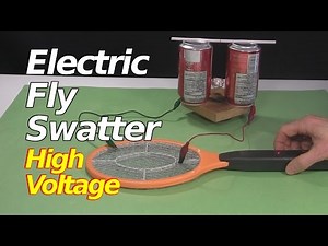 Electric Fly Swatter/Zapper Racket High Voltage Power Supply
