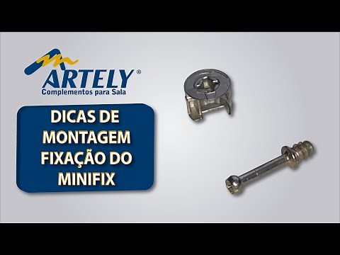 Fixação do Minifix - DICAS DE MONTAGEM