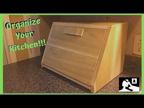 Poplar Bread Box