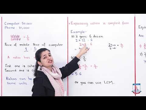 Class 6 - Mathematics - Chapter 6 - Lecture 1 - Ratio - Allied Schools