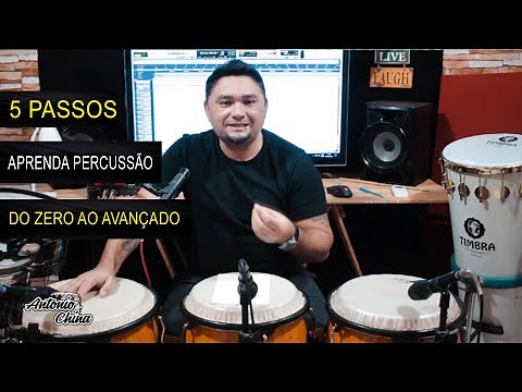 5 PASSOS PARA APRENDER PERCUSSÃO || DO ZERO AO AVANÇADO