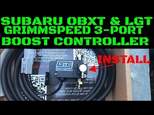 Subaru Outback XT/Legacy GT GrimmSpeed Electronic Boost Controller Installation Video