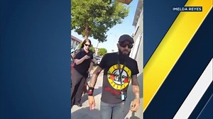 WATCH: Fight breaks out between Hollywood street vendor, man walking his dog. http://bit.ly/2tAdWUQ | 23ABC Bakersfield