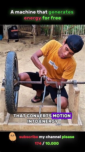 A Machine That Generates Free Energy! ⚡#tools #usa_tiktok #diy