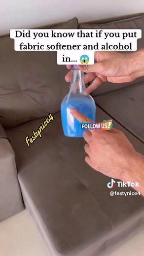 DIY Fabric Softener and Alcohol Hack for a Fresh Smelling Home!