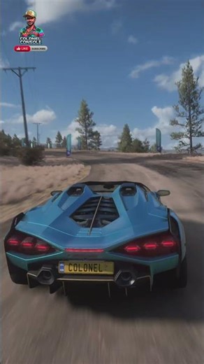 LAMBORGHINI SIÁN ROADSTER Forza Horizon 5 #LamborghiniSian #SianRoadster #Hypercar