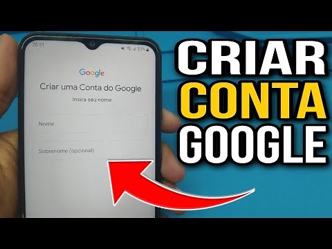 COMO CRIAR UMA CONTA GOOGLE OU GMAIL PELO CELULAR