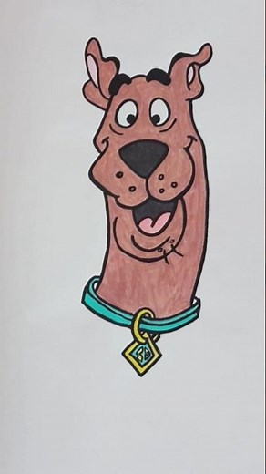 How to draw Scooby-Doo #scoobydoo #drawing #art #cartoon