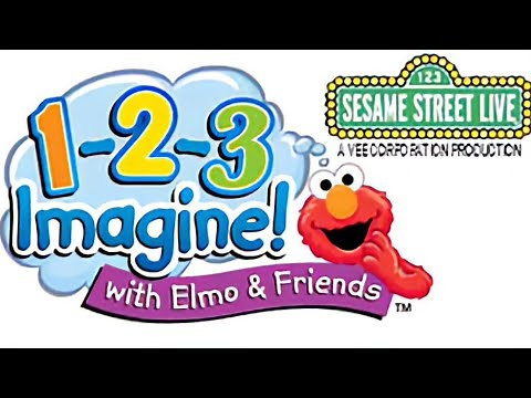 Sesame Street Live! 1-2-3 Imagine with Elmo and Friends CD! (Original Cast Recording)