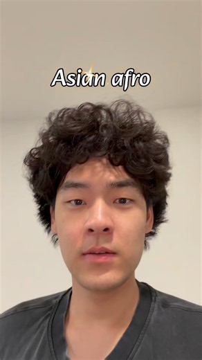 Asian afro? #viral #asian #hair