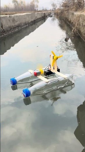 How to make Rc boat | boat review easy and simple to make #engineeringproject #diy #crafting