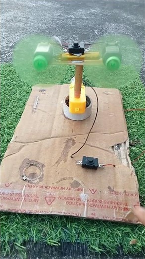 double rotating fan dc motor and #ger motor#YouTube#short