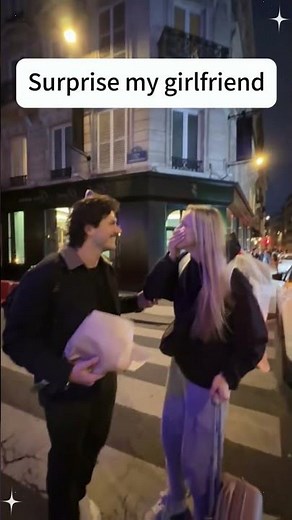 🥰What happens when a long distance relationship meets again 💕#longdistancerelationship #surprise