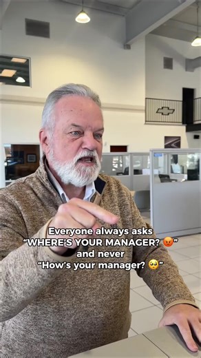 Managers have feelings too. #Hayes #Manager #Dealership #Managers #Comedy
