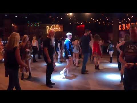 Line dancing lesson at Stoney's Rockin' Country, Las Vegas: learning the TGIF dance step-by-step