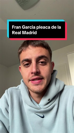 Fran Garcia pleaca de la Real Madrid #fy #mariofasie TikTok
