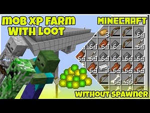 Minecraft 1.16.5 EASY Mob XP Farm Tutorial | Get Unlimited XP in Survival!