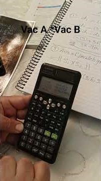 vector product by using calculator #اكسبلور #thanawya #education #mathematics