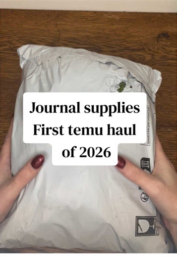 First Temu haul of 2026. I won’t need any black for a while now anyhow🤔 #temufinds #temuhaul #journalsupplies #creativejournaling #scrapbooking