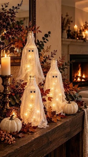 5 Easy DIY Halloween Crafts 🎃 | Cozy & Aesthetic Halloween Decor Ideas